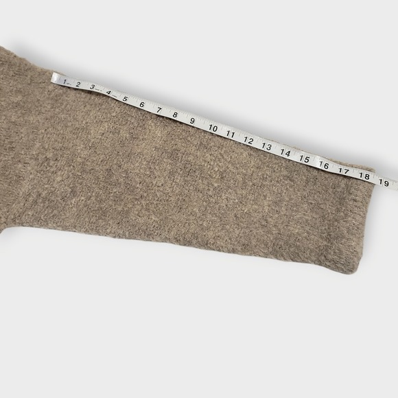 Le Bon Shoppe Mushroom Envie Sweater Boxy Oversized Chunky Boucle Sz M/L - Picture 10 of 12